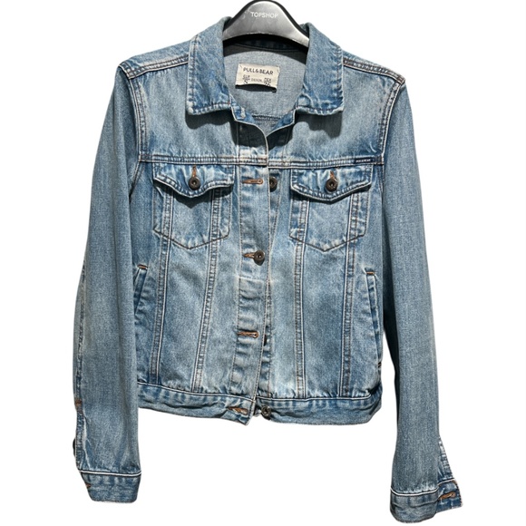 Pull bear denim jacket - Picture 3 of 6